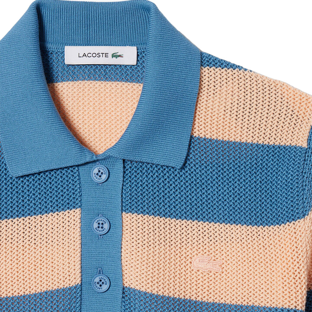 Lacoste Stripes Polo Shirt for Women