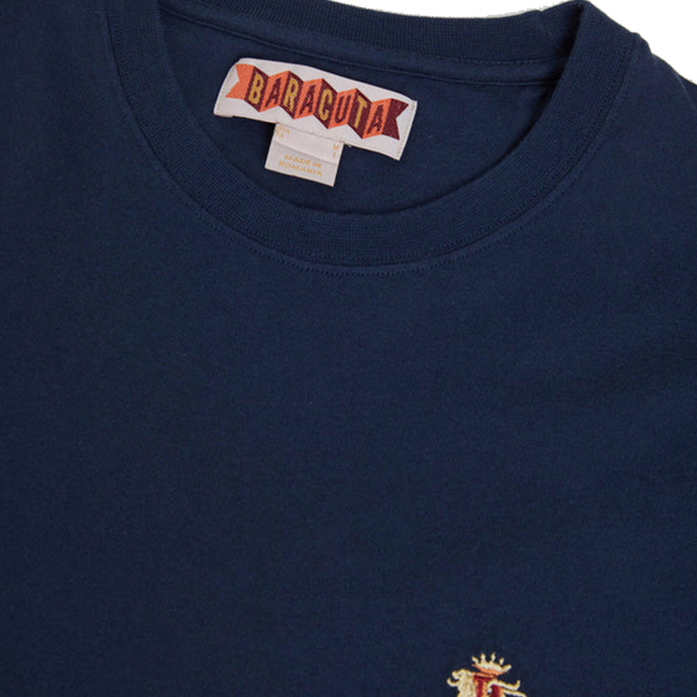 Baracuta Icon Logo Embroidered Tee
