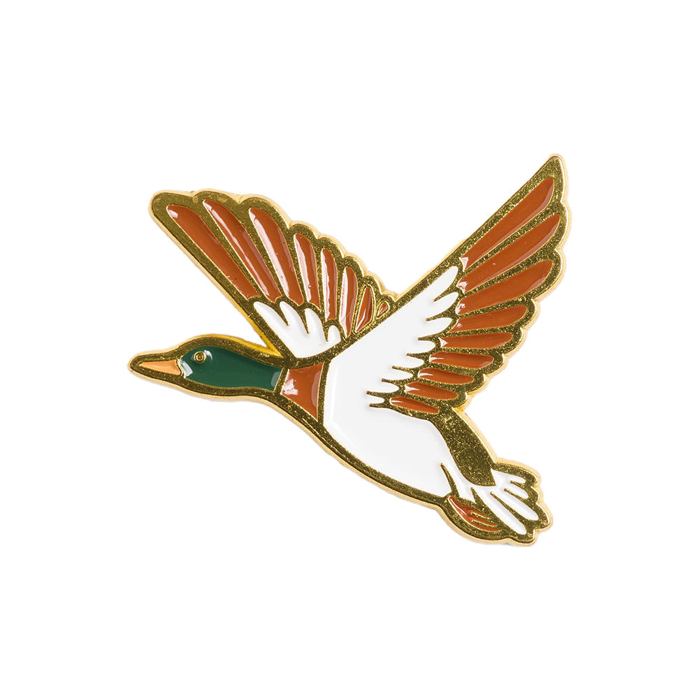 Barbour Bird Pin Badge Duck