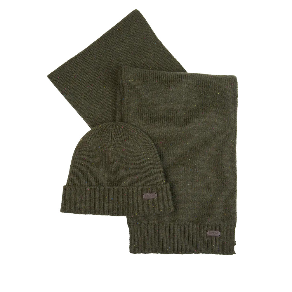 Barbour Carlton Fleck Beanie & Scarf