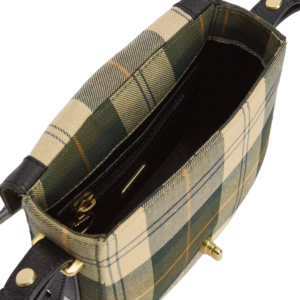 Barbour Elm Tartan Xbody Bag Woman