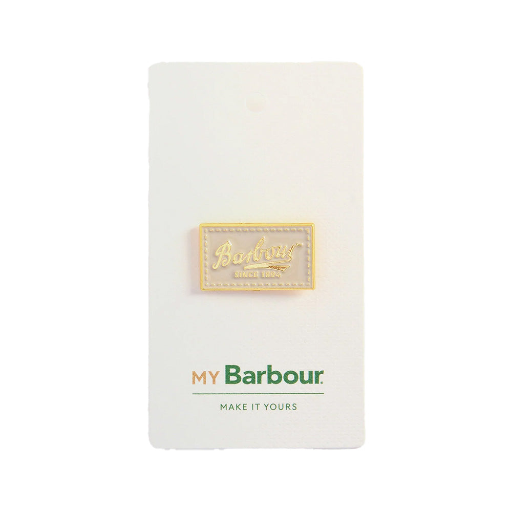 Barbour Green Label Logo Pin Badge