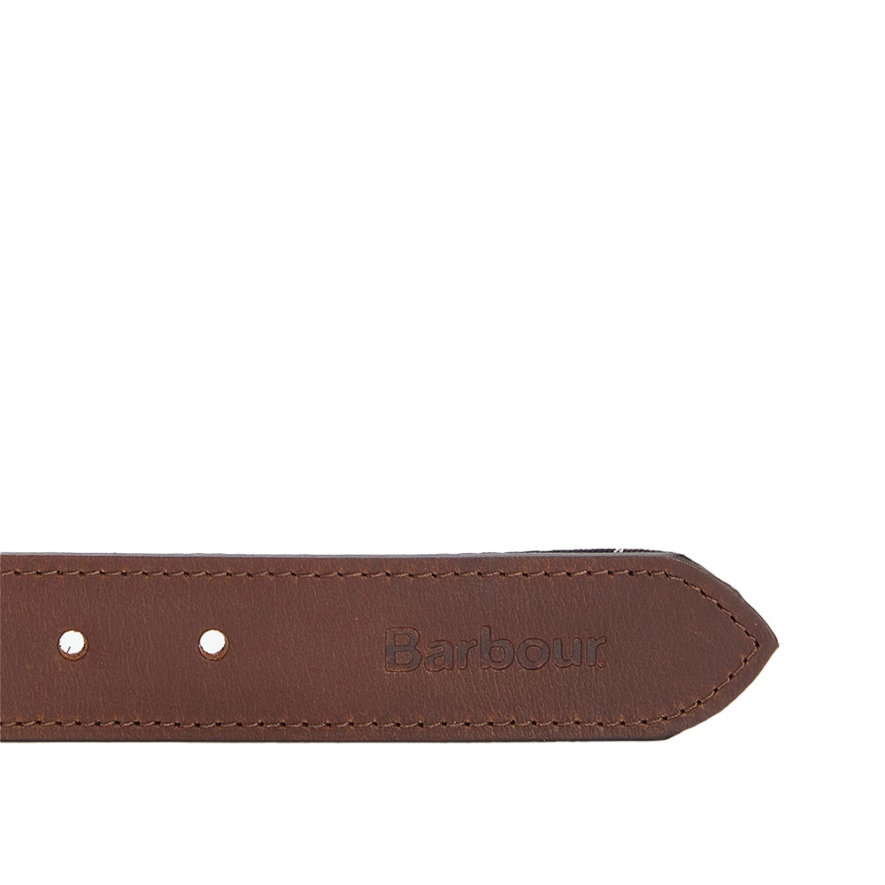 Barbour Reversible Tartan Leather Belt