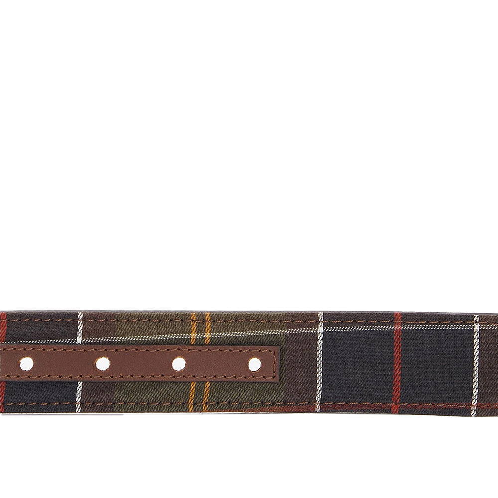 Barbour Reversible Tartan Leather Belt