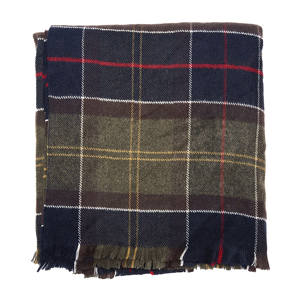 Barbour Staffin Tartan Serape Scarf