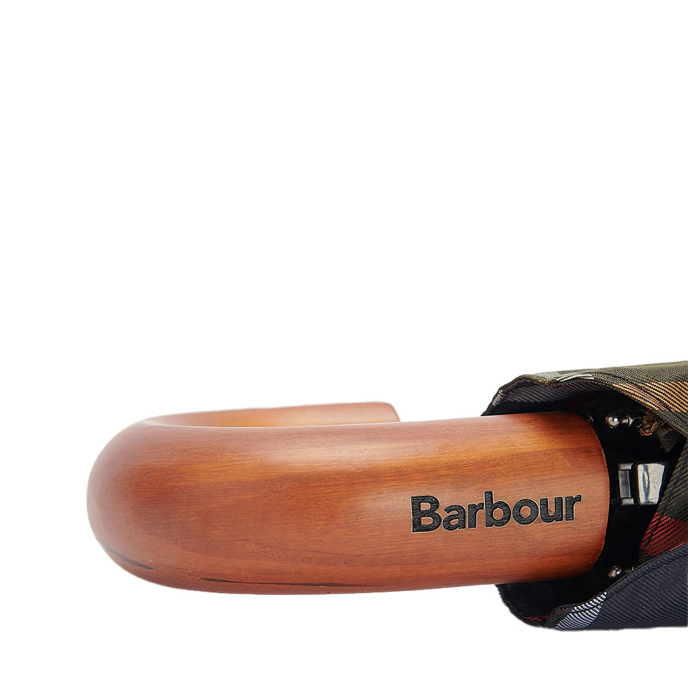 Barbour Tartan Mini Umbrella