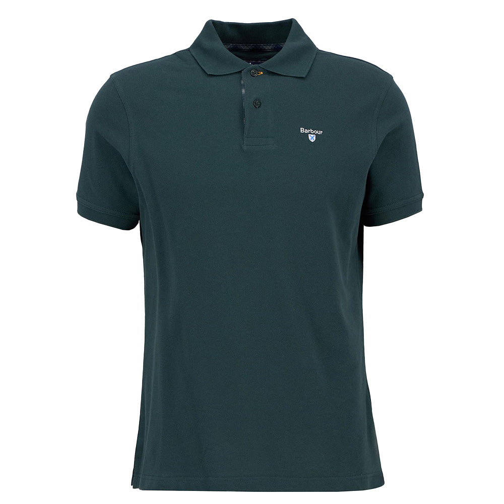 Barbour Tartan Pique Polo