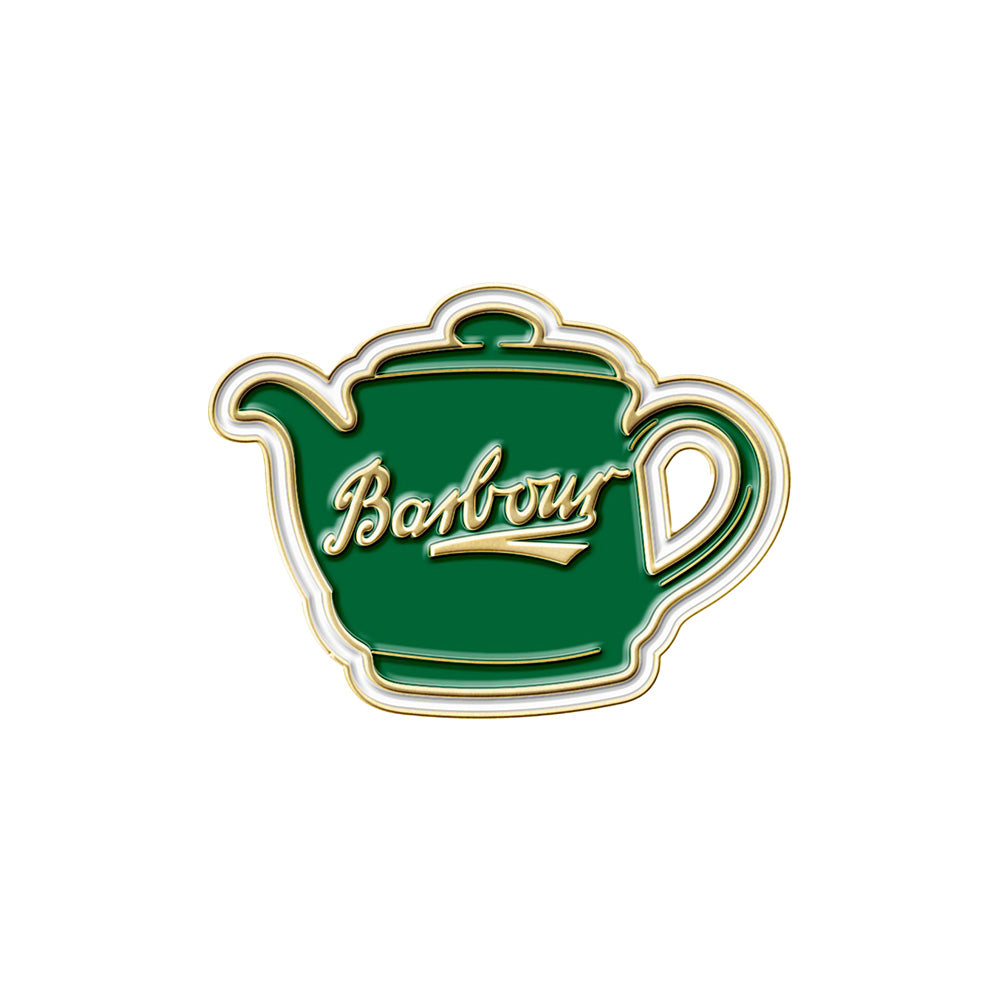 Barbour Teapot Pin Badge