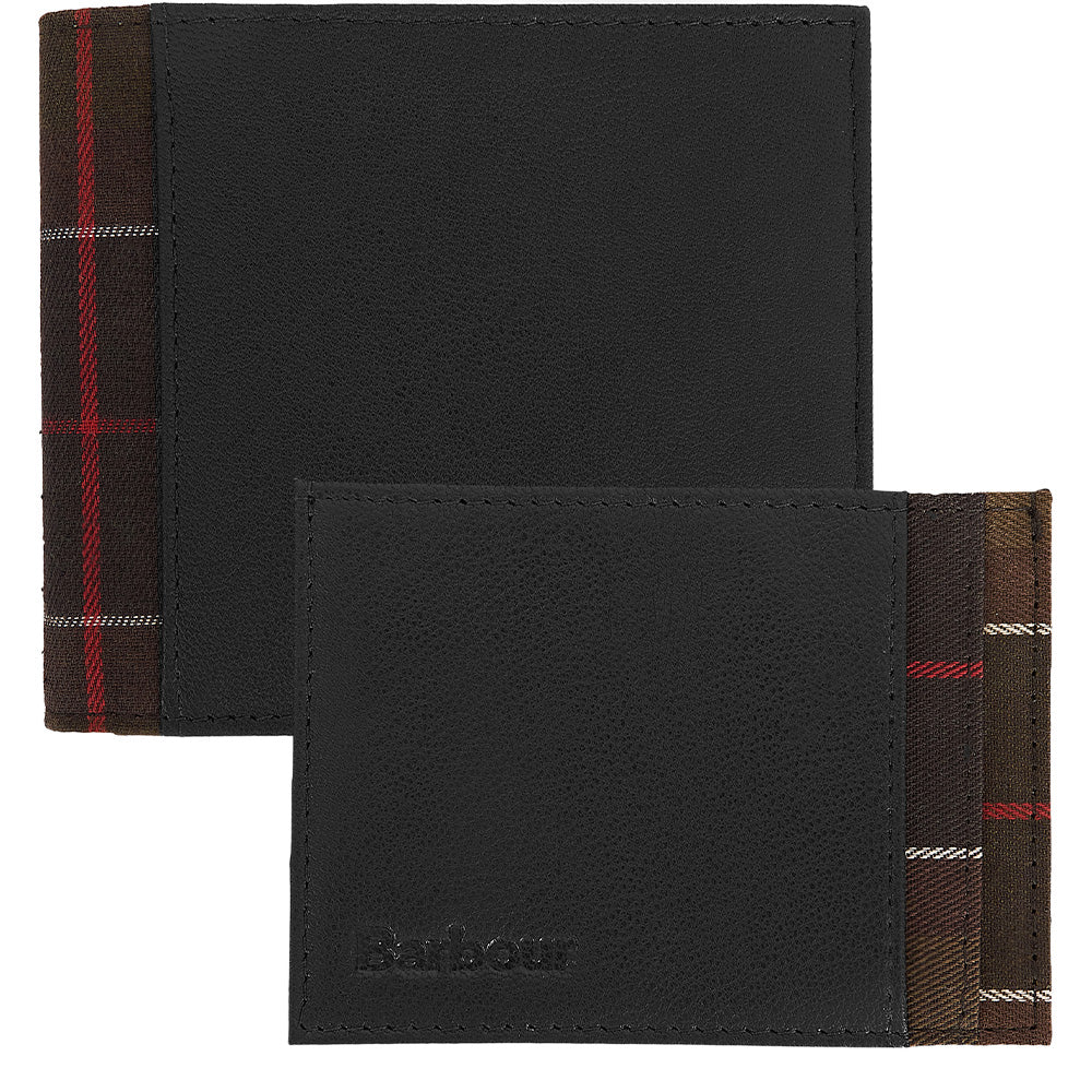 Barbour Wallet & Card Holder Gift Set