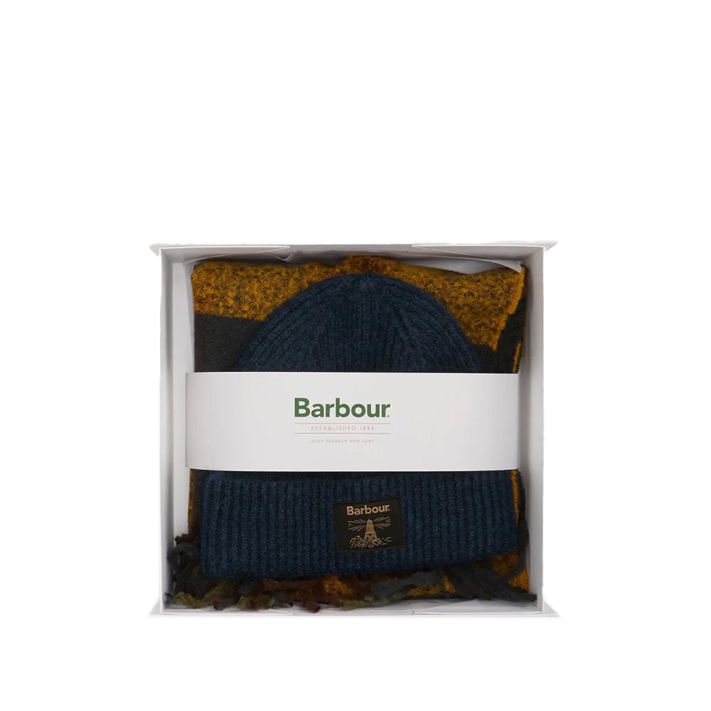 Barbour Westerdale Beanie & Scarf Set
