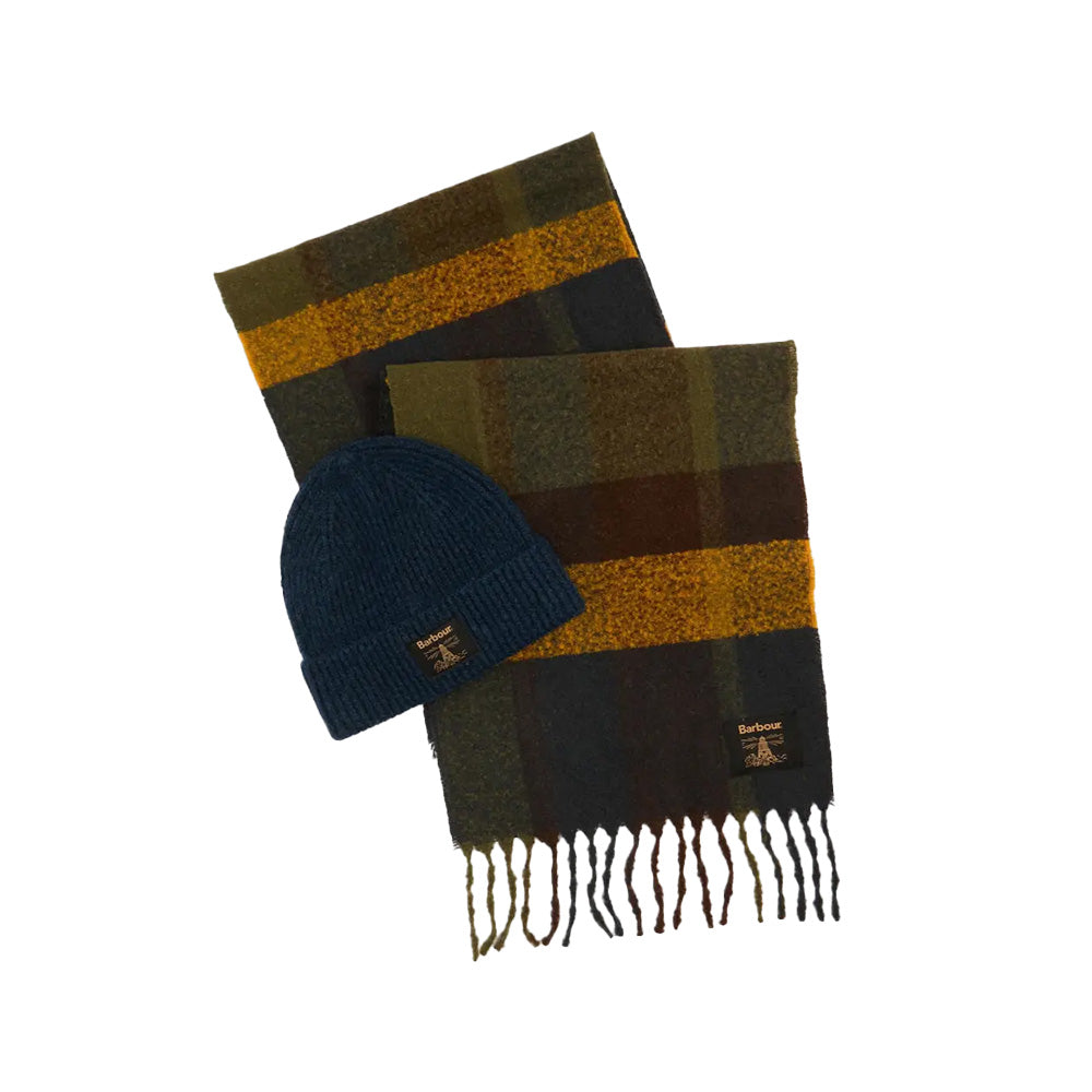 Barbour Westerdale Beanie & Scarf Set