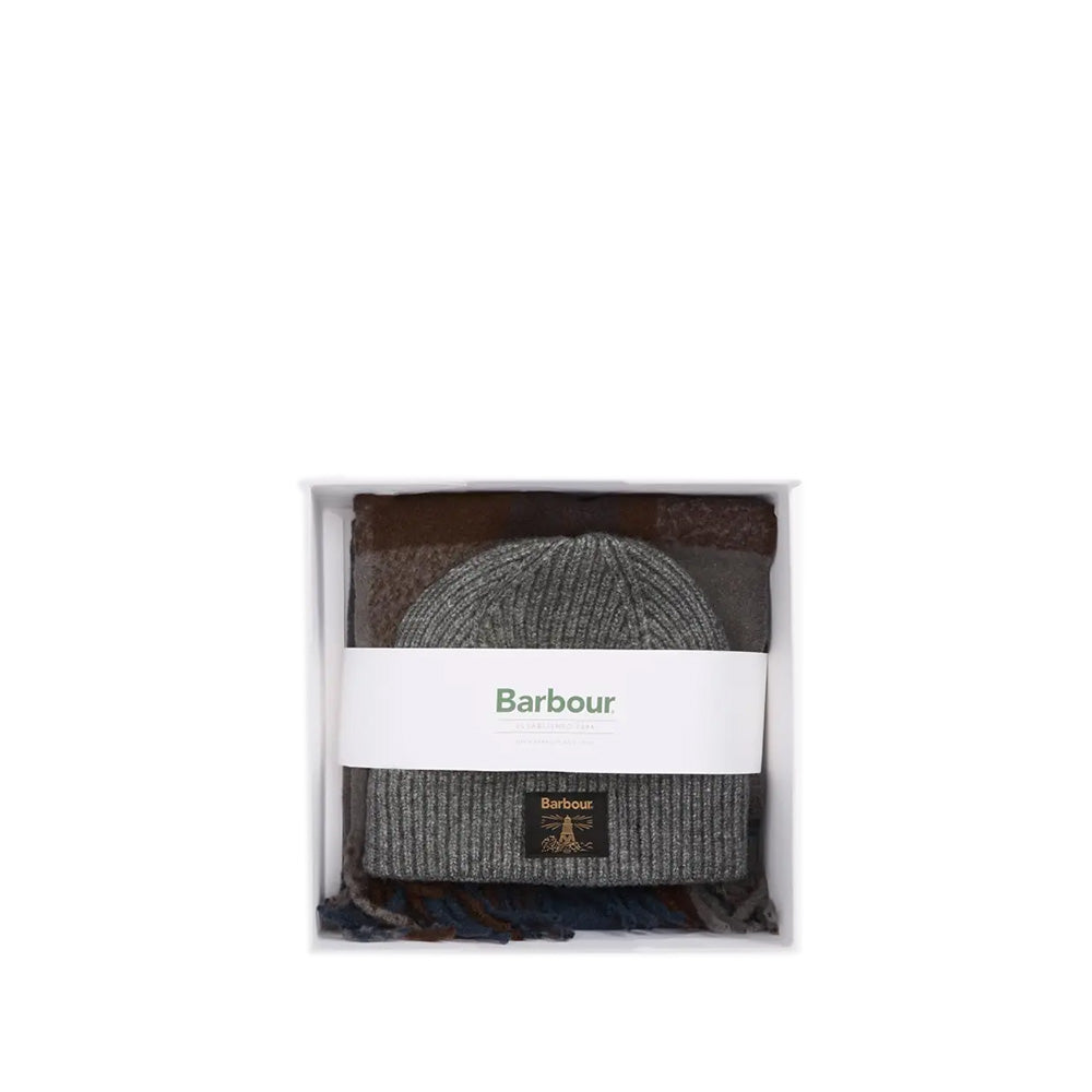 Barbour Westerdale Beanie & Scarf Set