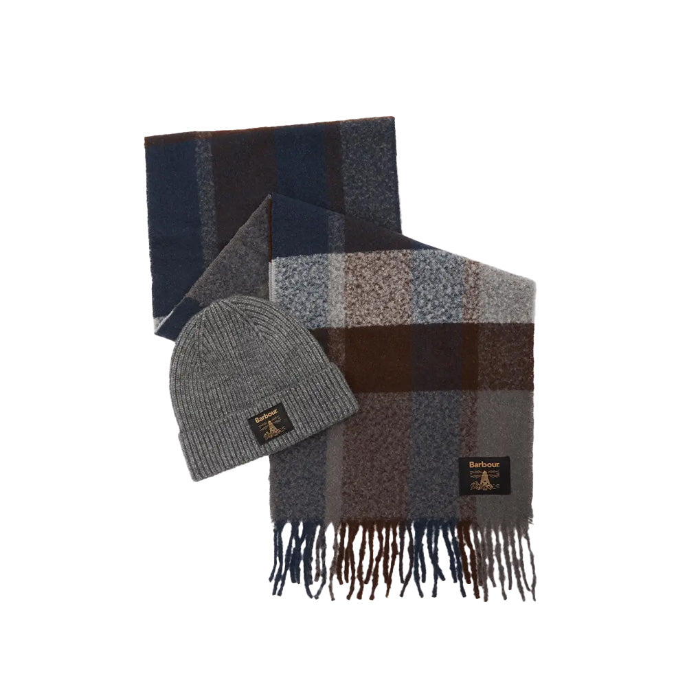 Barbour Westerdale Beanie & Scarf Set