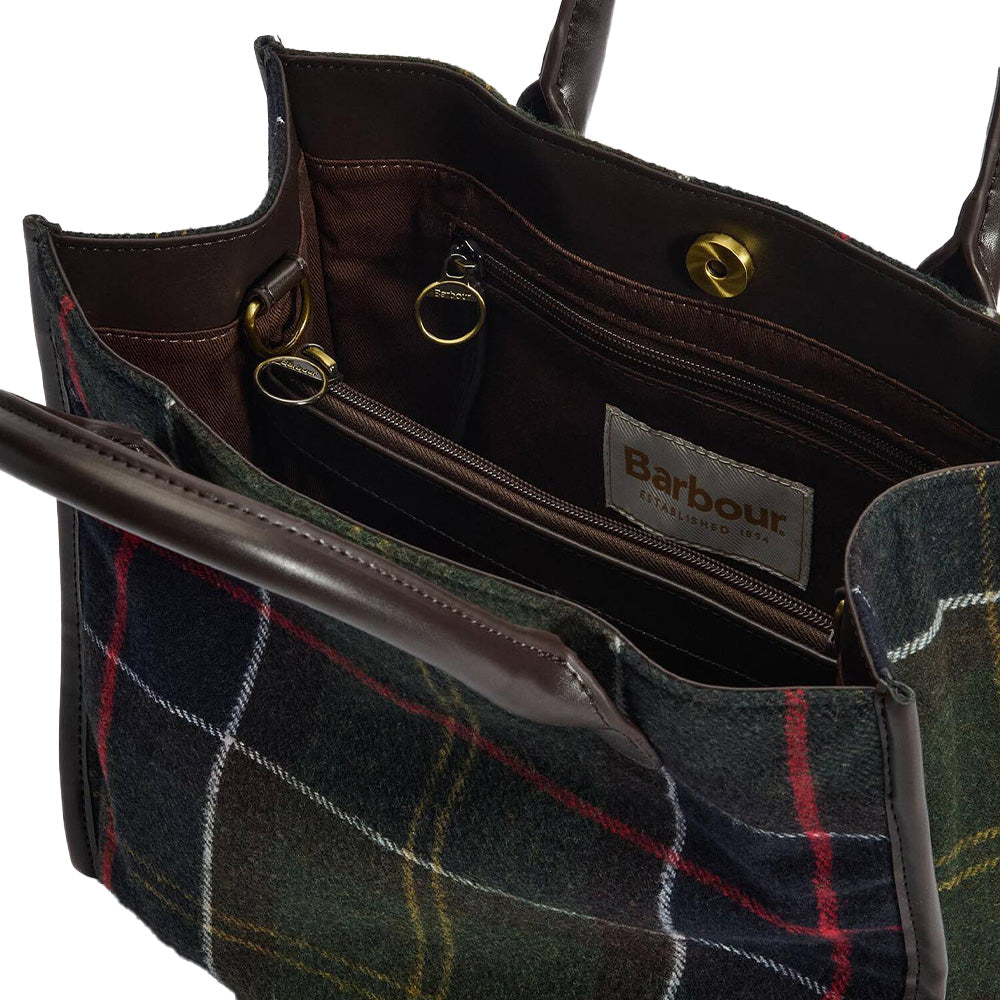 Barbour Woman Barrhill Tartan Tote Bag