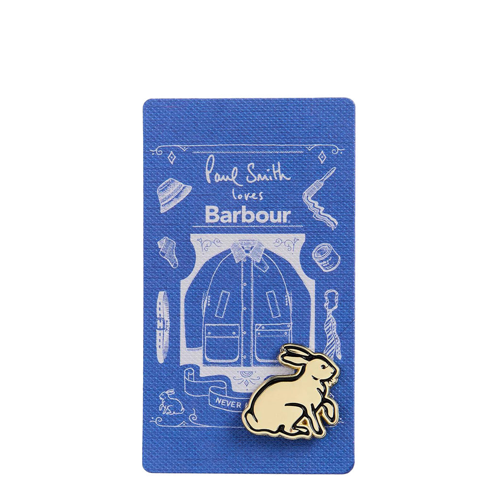 Barbour x Paul Smith Pin Badge