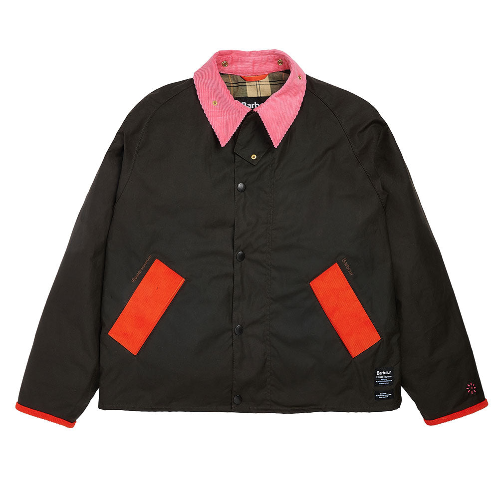 Barbour X Flower Mountain Transport Wax Jacket