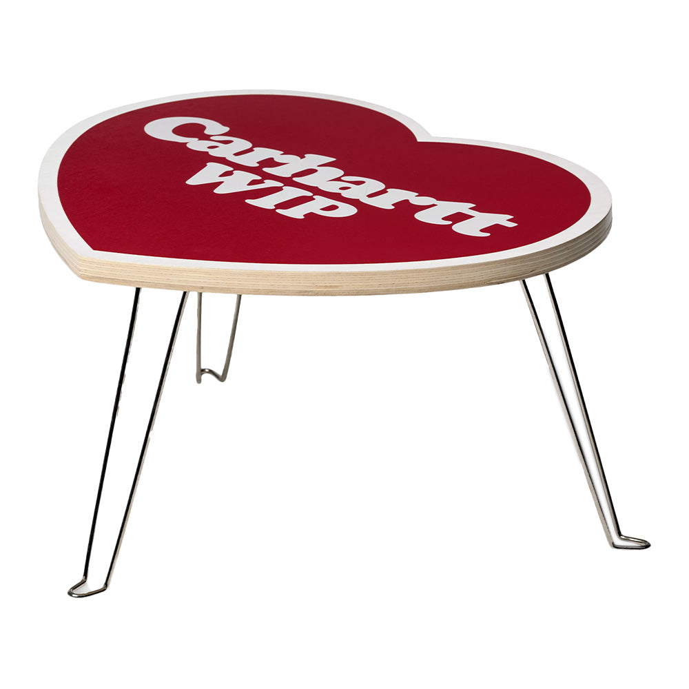 Carhartt Wip Heart Folding Table Birch Plywood