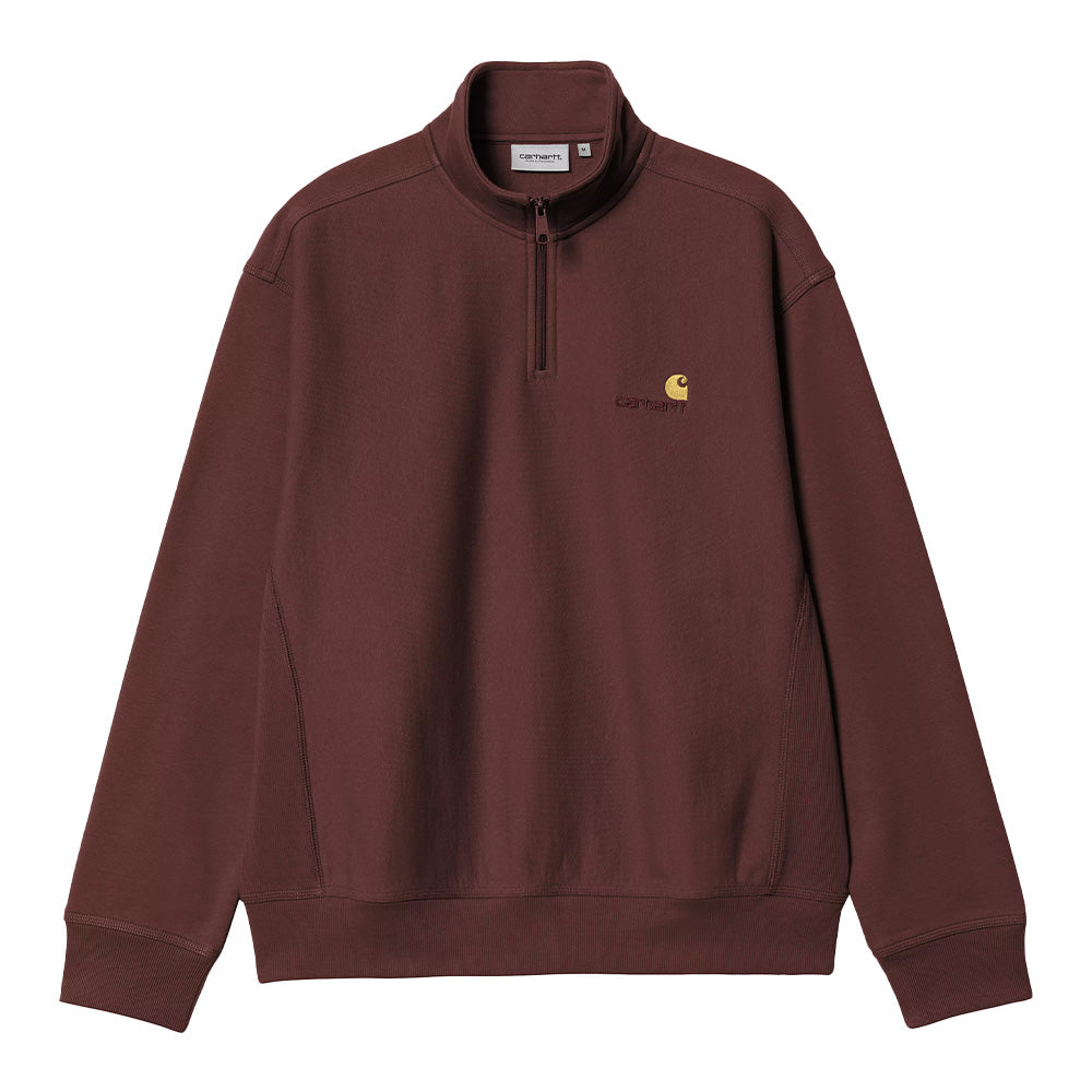 Carhartt Wip Half Zip American Script Sweatshirt