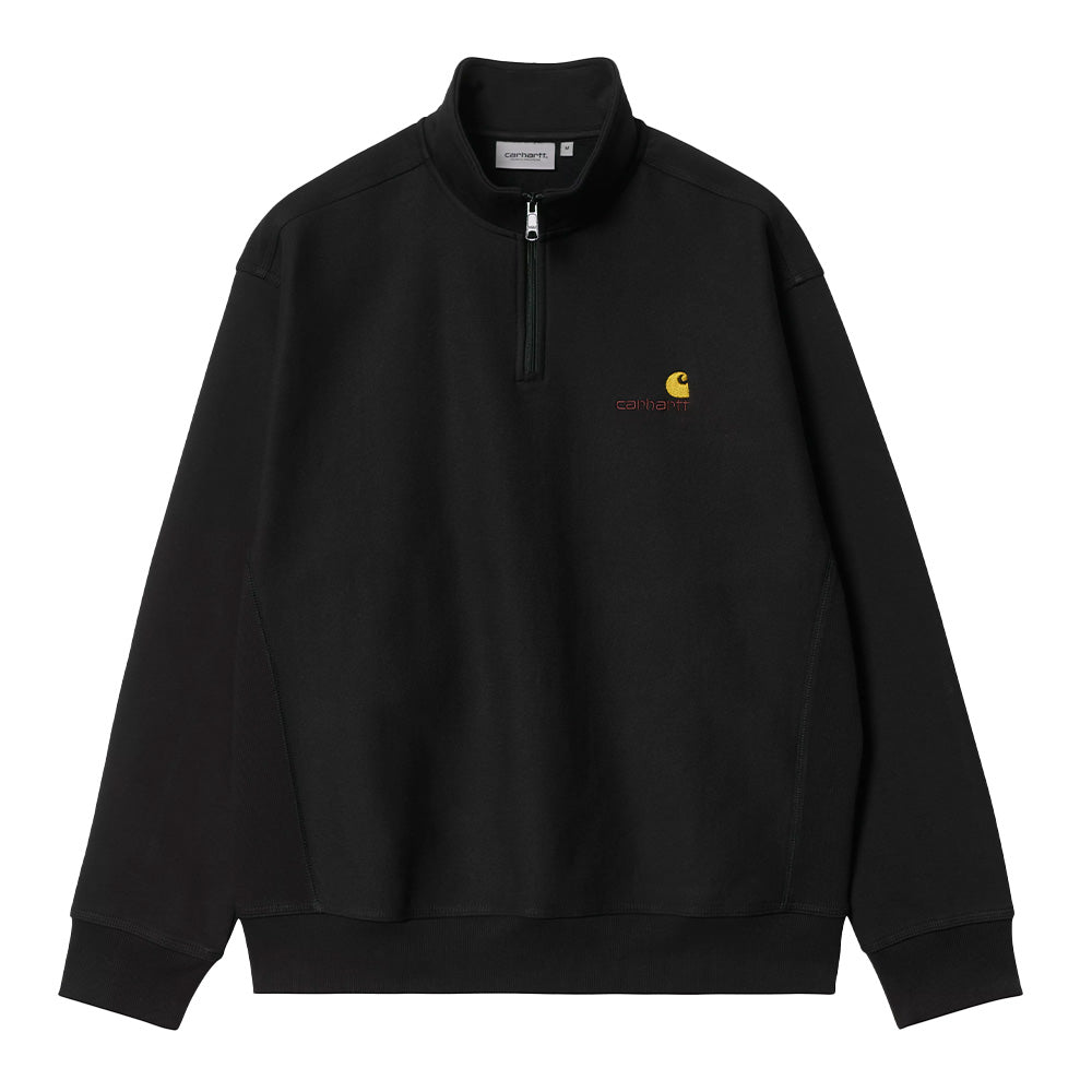 Carhartt Wip Half Zip American Script Sweatshirt