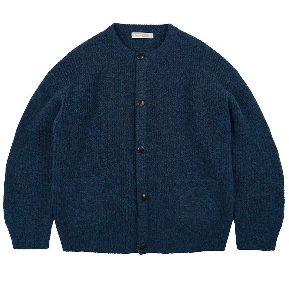 Frizmworks Brushed Wool Round Cardigan