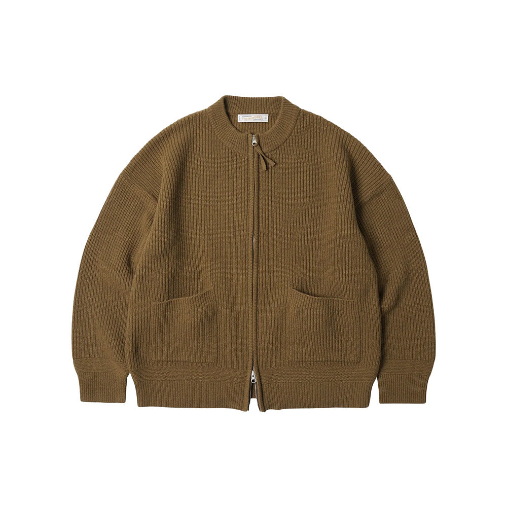Frizmworks Wool Deck Zip-Up Cardigan