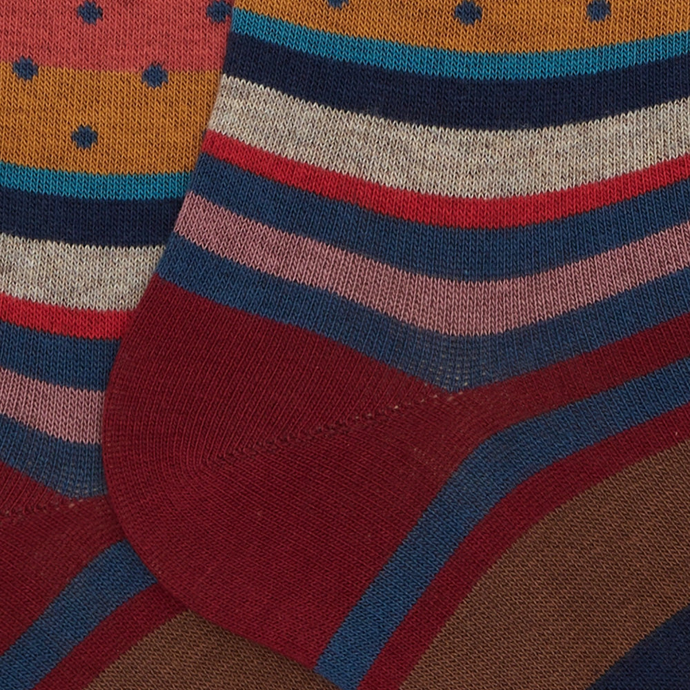 Gallo Lungo Fantasia Pois Windsor Multicolor Woman