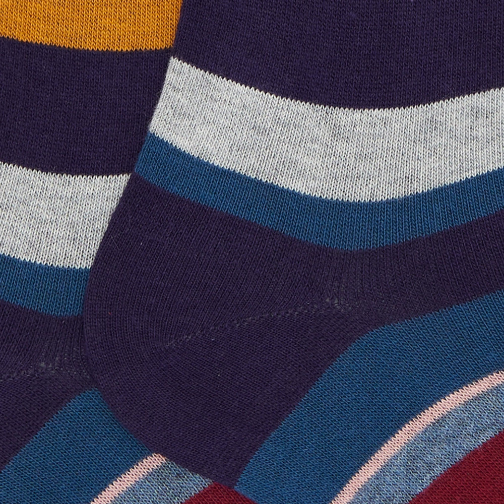 Long Rooster Multicolor Stripes