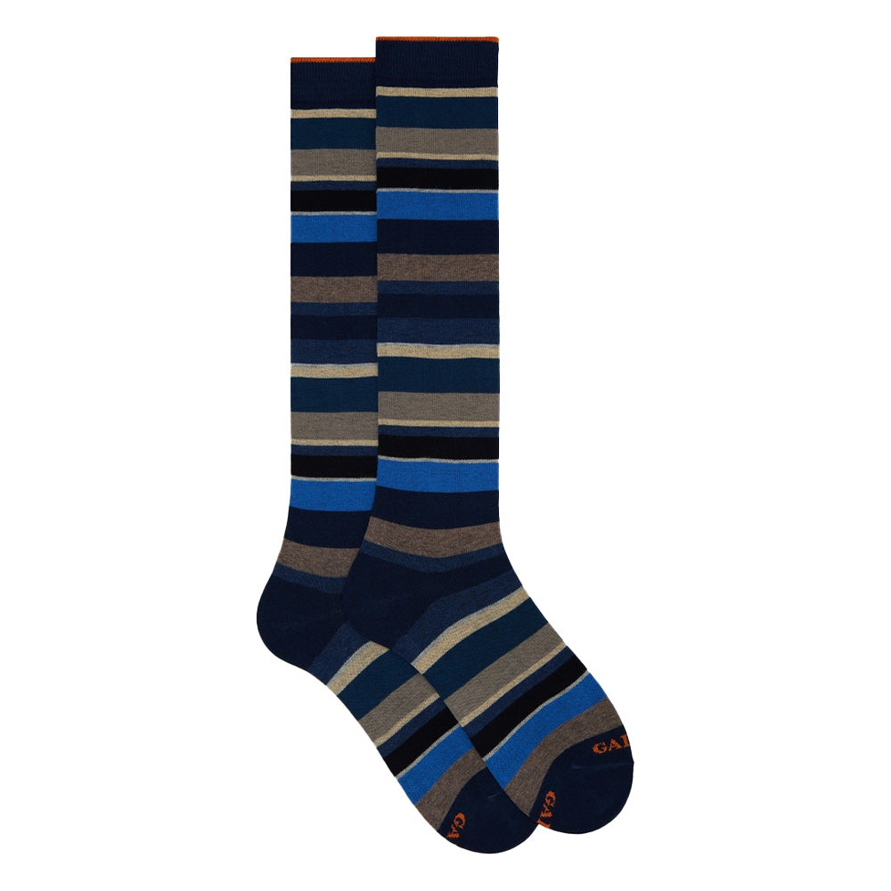 Long Rooster Multicolor Stripes