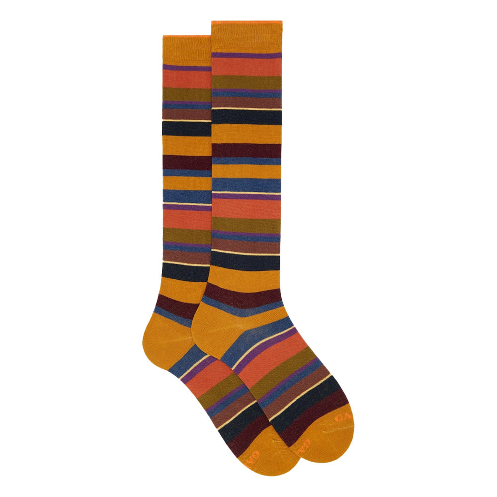 Long Rooster Multicolor Stripes