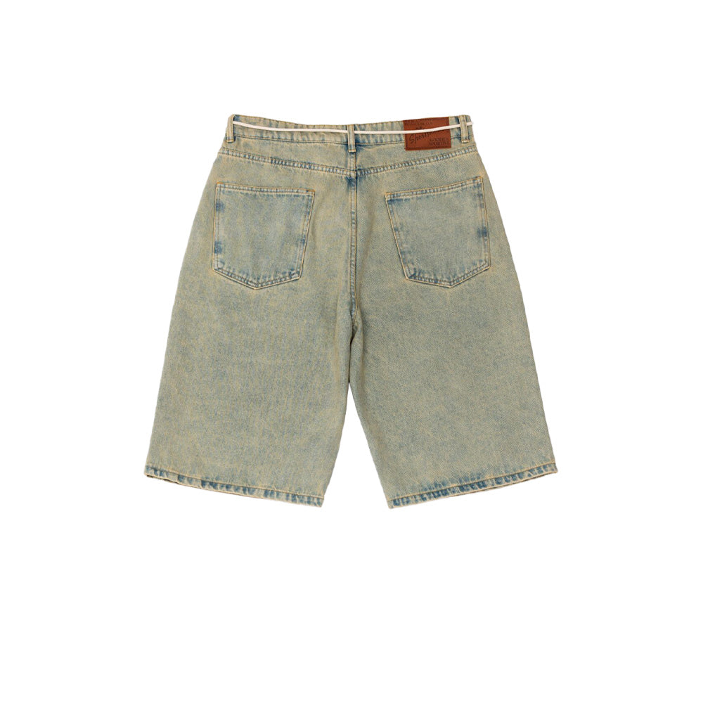 Goodies Sportive Dirty Denim Shorts
