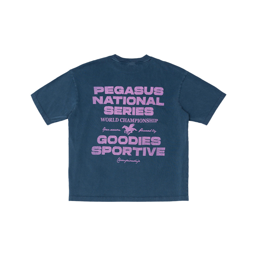 Sports Goodies Pegasus Series Blue Tee