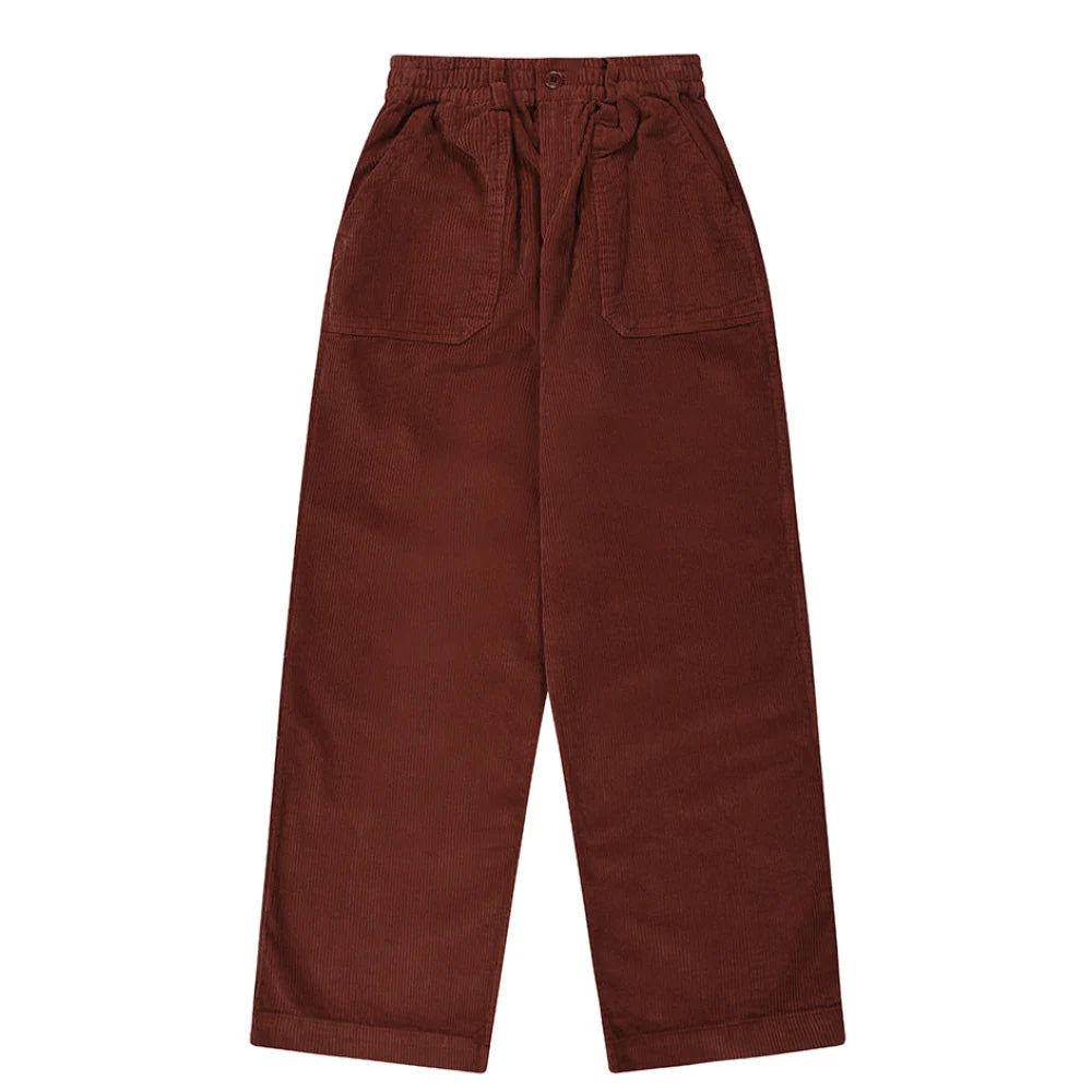 Kappy Design One Tuck Fatigue Corduroy Pants