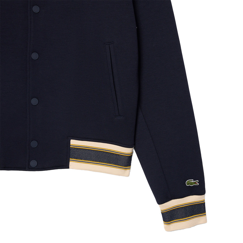 Lacoste Badge Accent Bomber Jacket