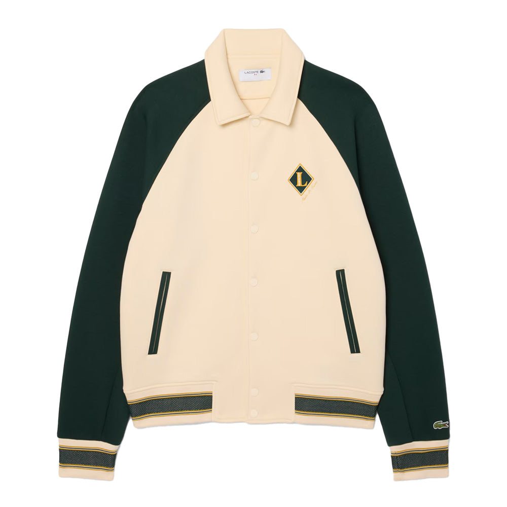 Lacoste Badge Accent Bomber Jacket