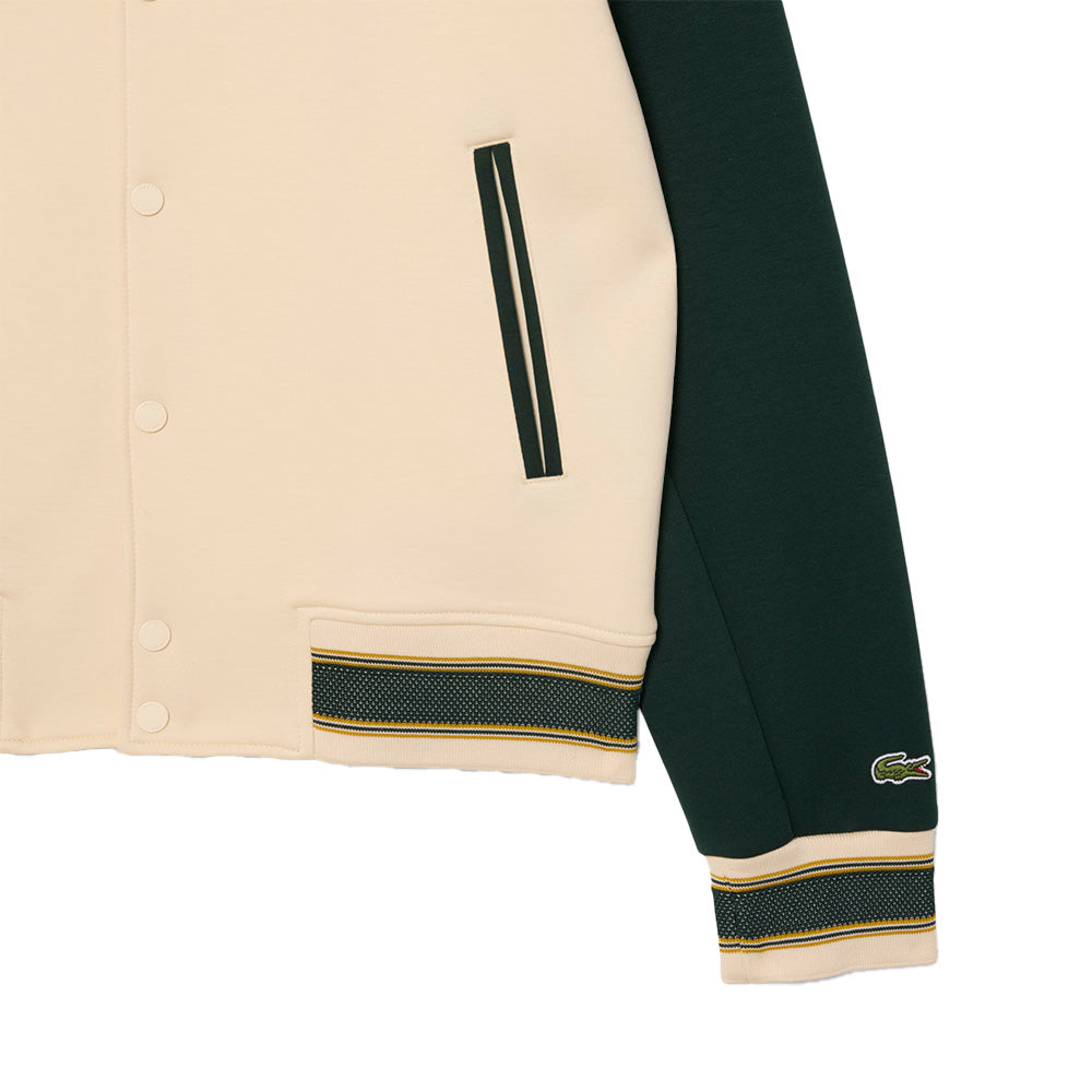 Lacoste Badge Accent Bomber Jacket