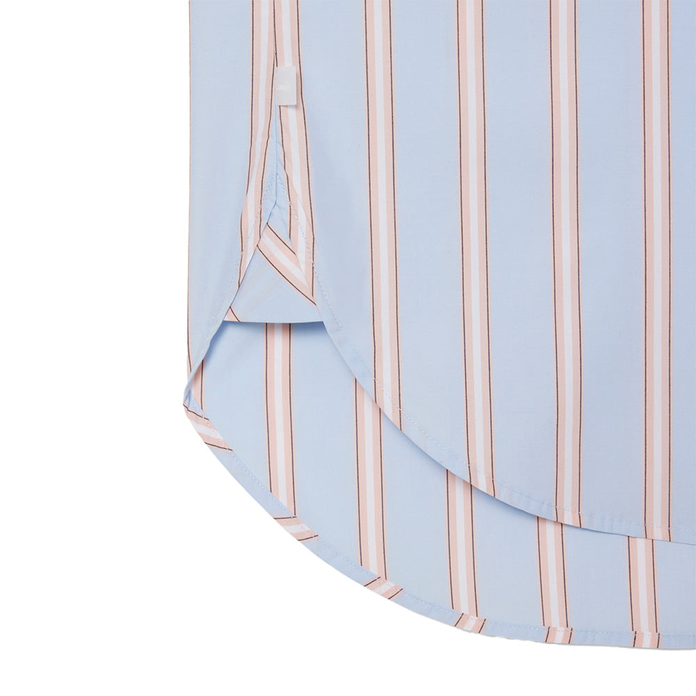Lacoste Chambray Stripe Shirt Woman