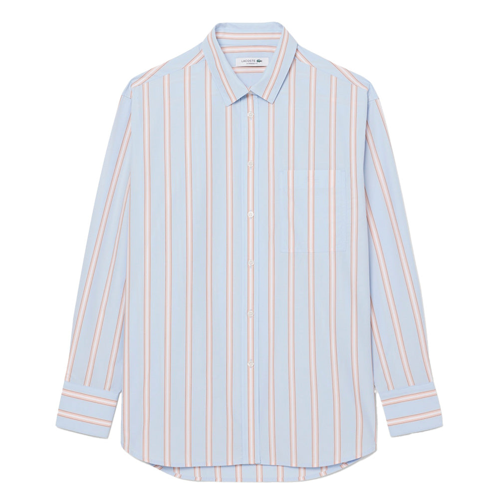 Lacoste Chambray Stripe Shirt Woman