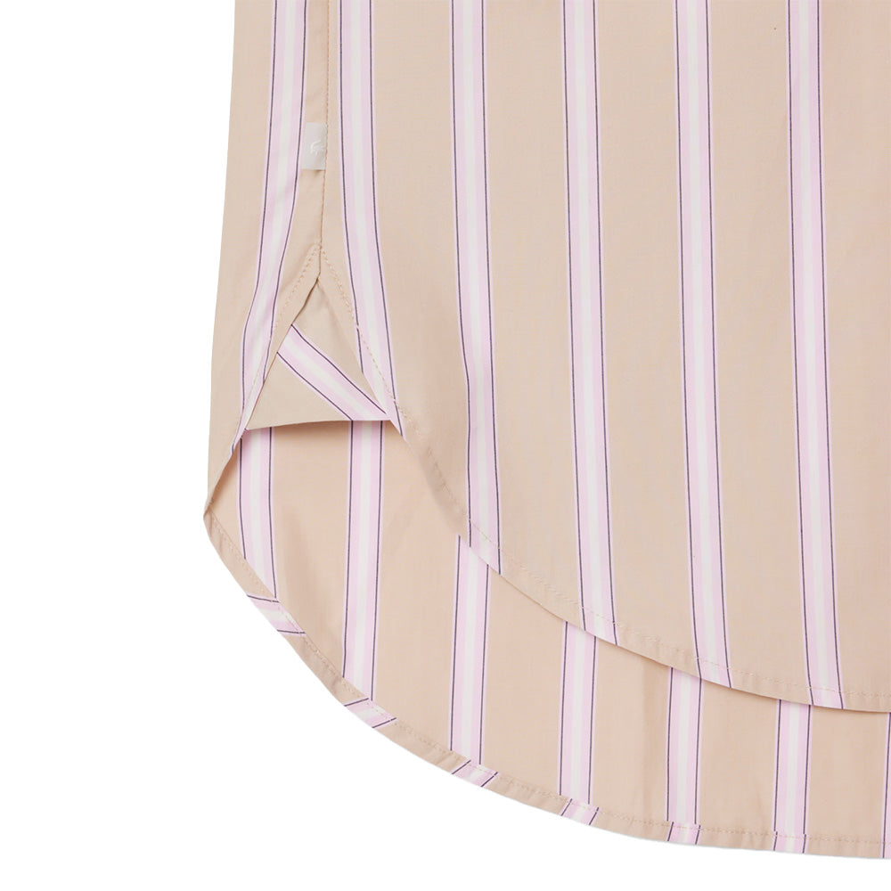 Lacoste Chambray Stripe Shirt Woman