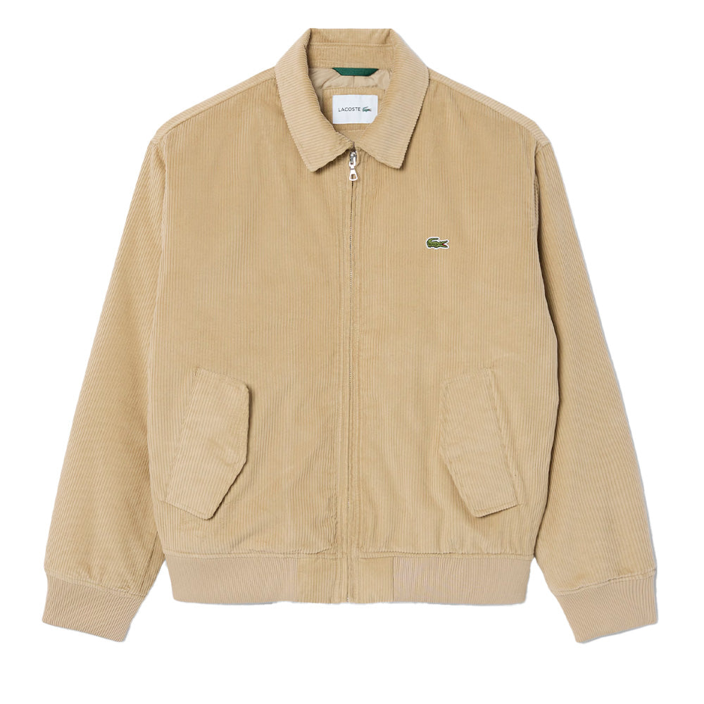 Lacoste Padded Corduroy Aviator Jacket