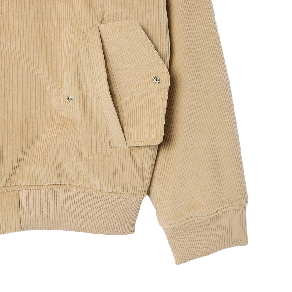 Lacoste Padded Corduroy Aviator Jacket