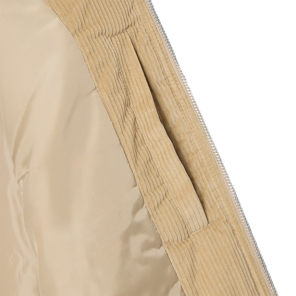 Lacoste Padded Corduroy Aviator Jacket