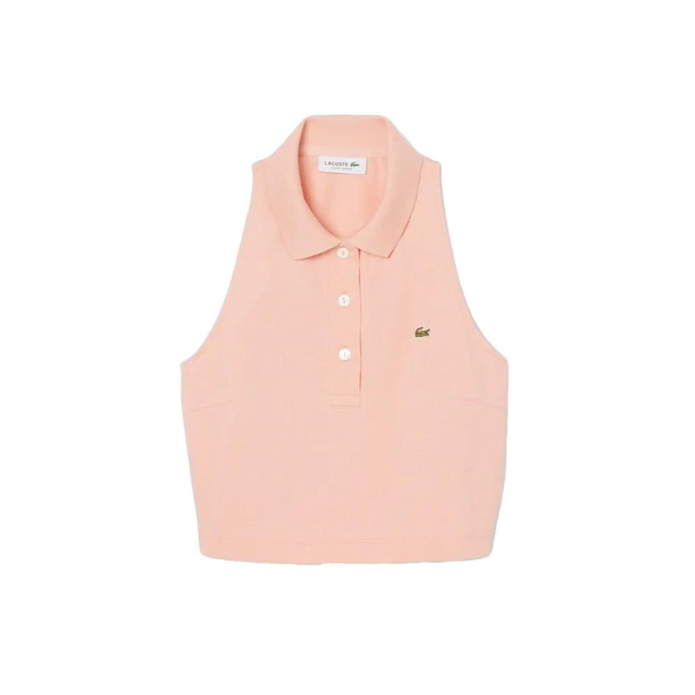 Lacoste Sleeveless Pique Polo