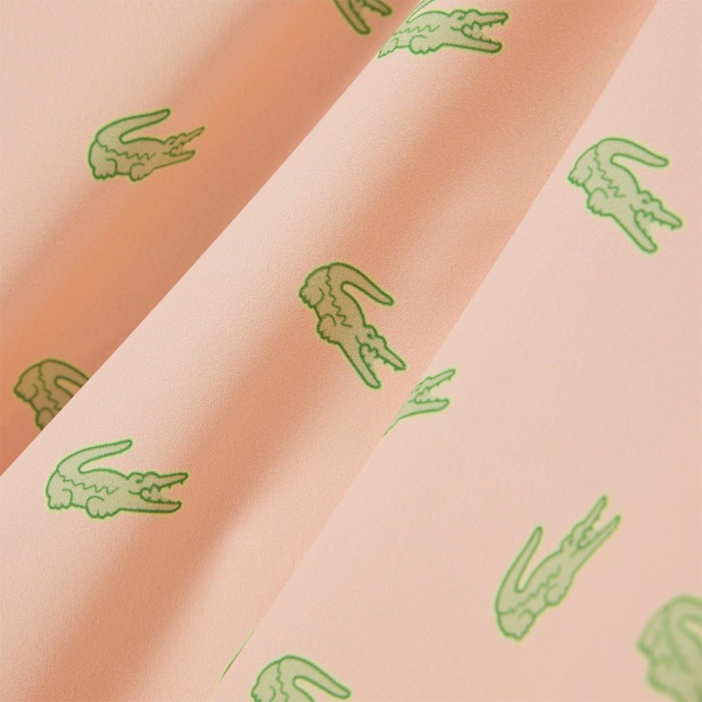 Lacoste Printed Swim Trunks