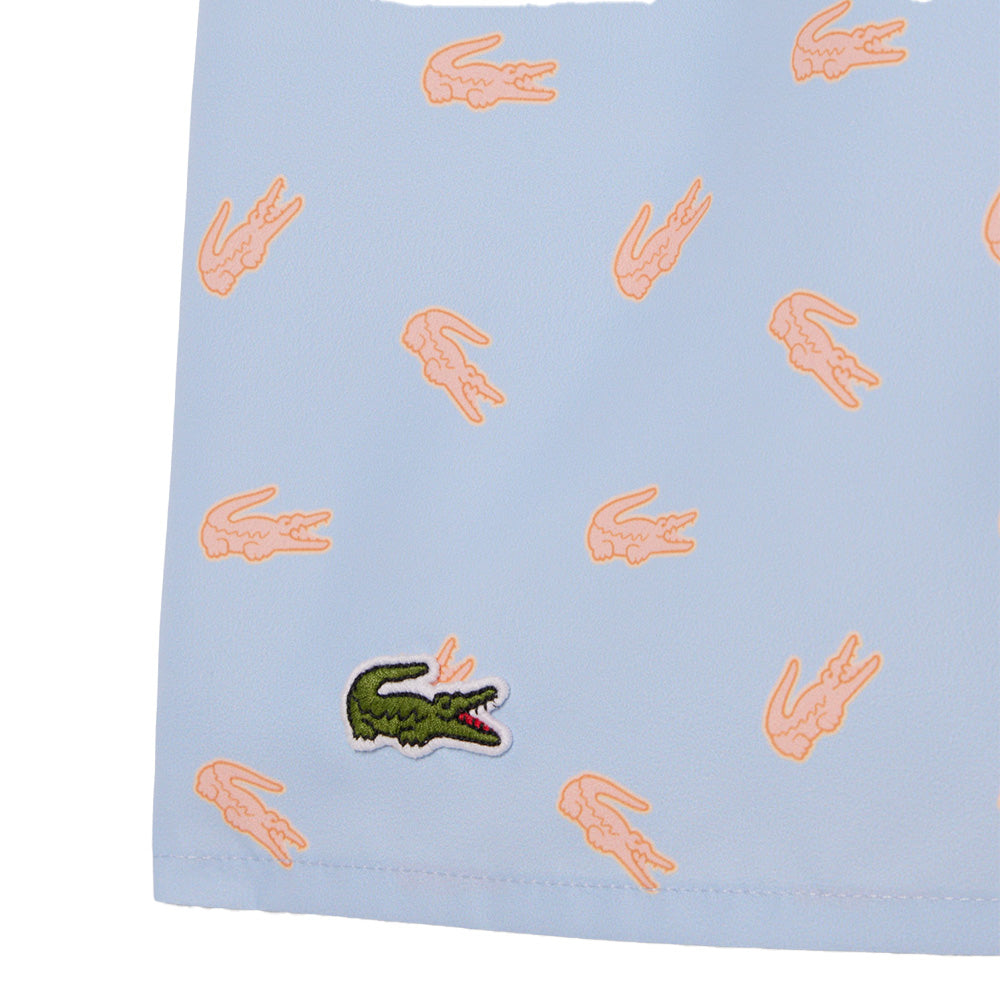 Lacoste Printed Swim Trunks