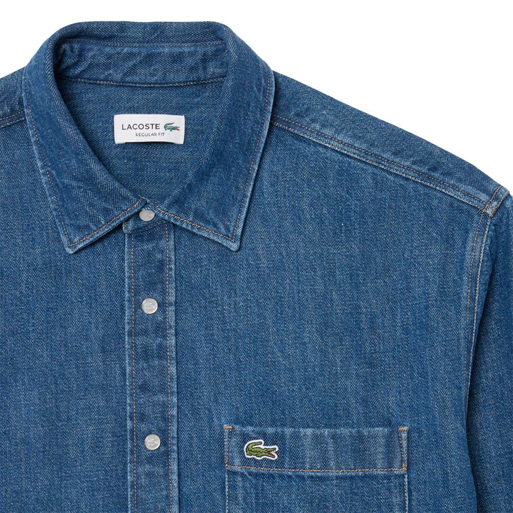 Lacoste Regular Fit Denim Shirt
