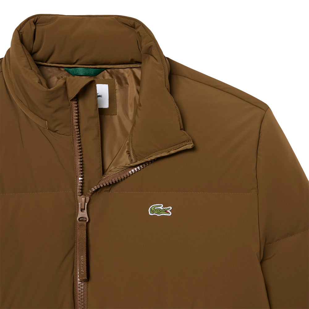 Lacoste Water-Repellent Packable Hood Down Jacket