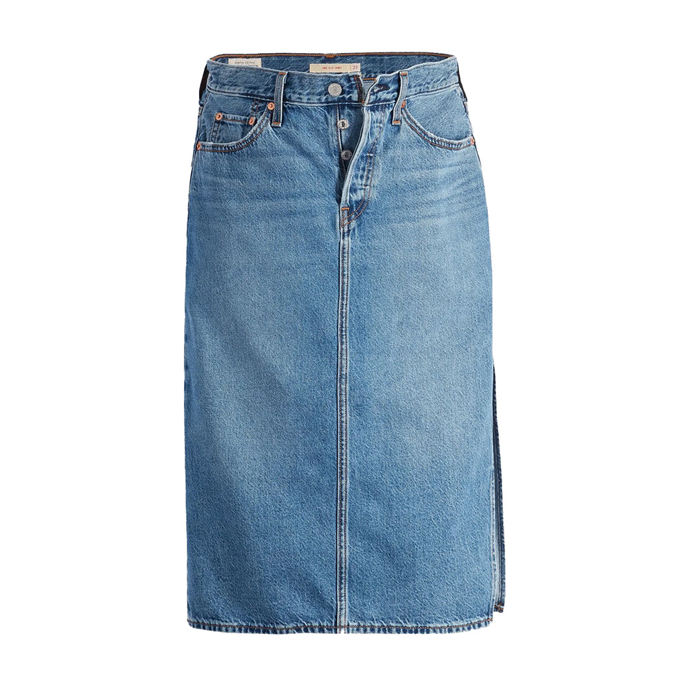 Levi's Side Slit Skirt Woman