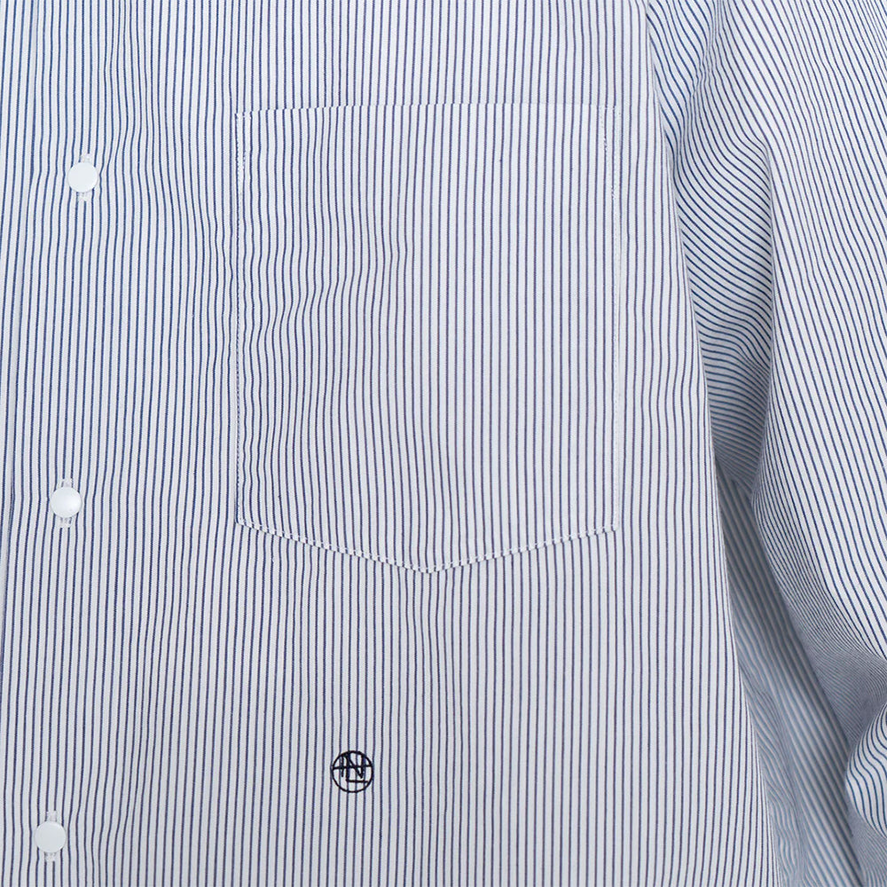 Nanamica Button Down Stripe Wind Shirt