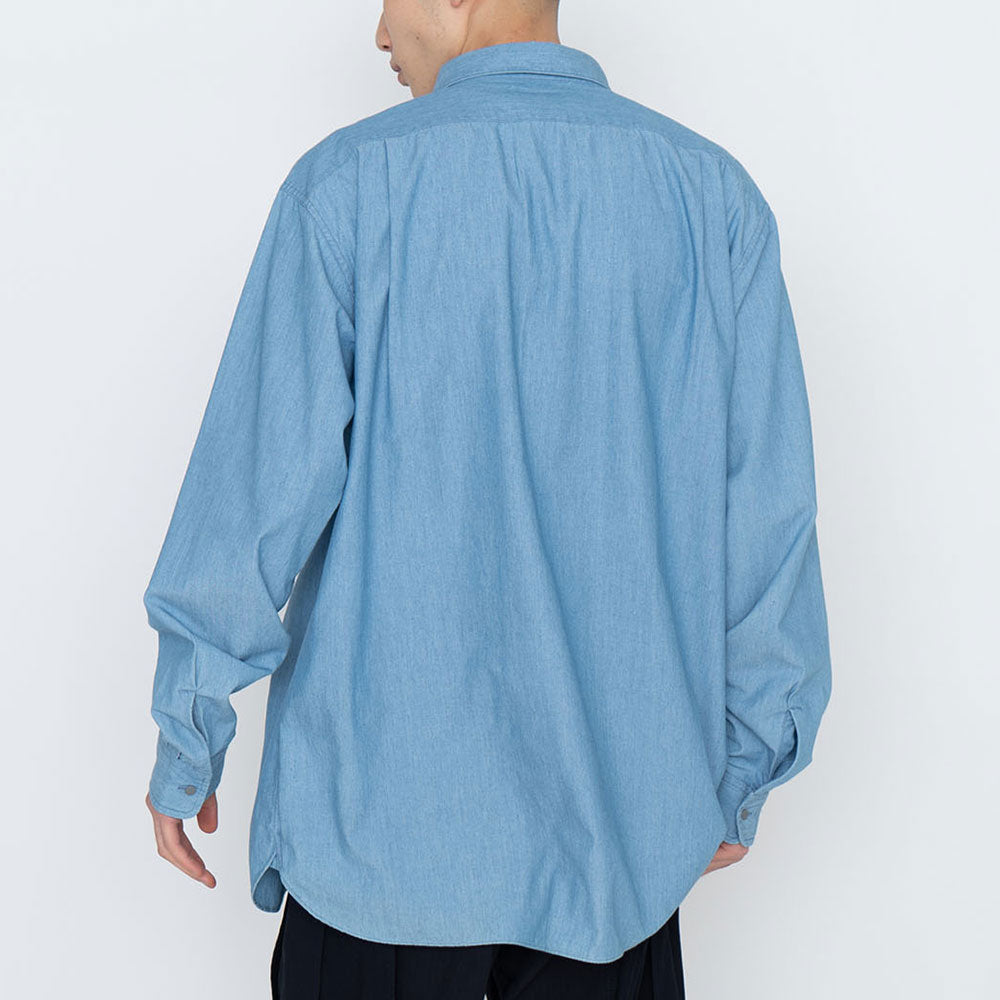 Nanamica Regular Collar Chambray Shirt