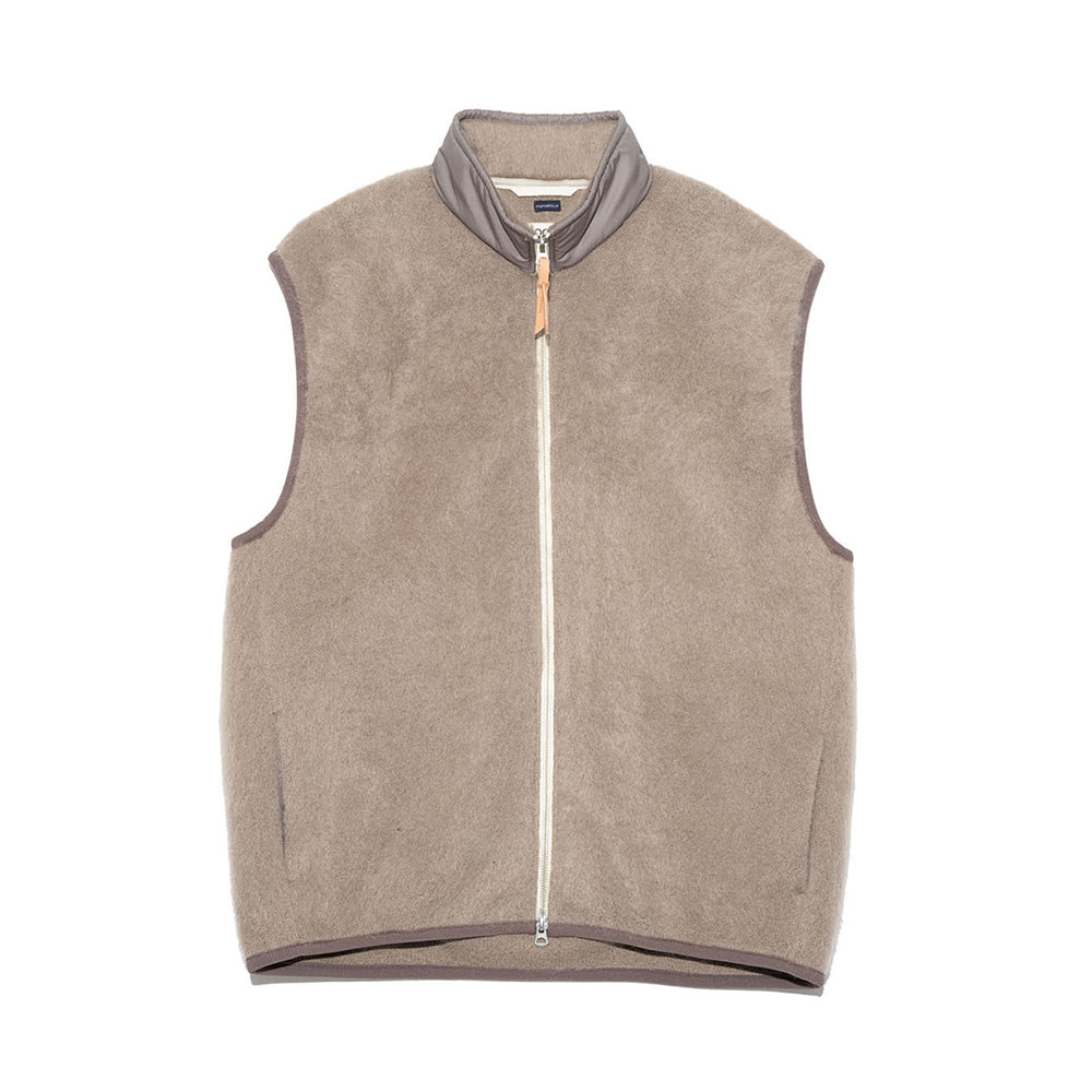 高評価なギフト Nanamica Zip-Up Mohair Vest – Superstylin' Store トップス